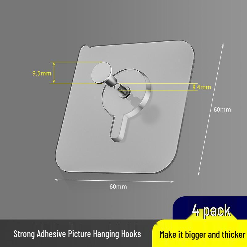 Pengyi No-Punch Hanging Nails for Wedding Photos - Non-Marking Wall-Mounted Picture Frame Hooks