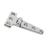Hinges Accessories 316 Stainless Steel Boat Hinge Durable Smooth Opening And Closing for Lockers