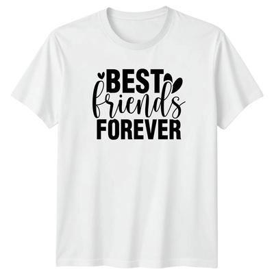 Best Friends Forever TShirt Best Friends Friendship Gift For Him And Her