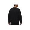 Jordan Flight Fleece Logo Dünnes Fleece Rundhals Sport-Sweatshirt Herren Sweatshirt Schwarz FV7260-010