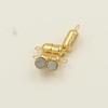 Connettore a Capsula con Chiusura Magnetica in Oro 14K Riempito per Braccialetti e Collane Fai da Te