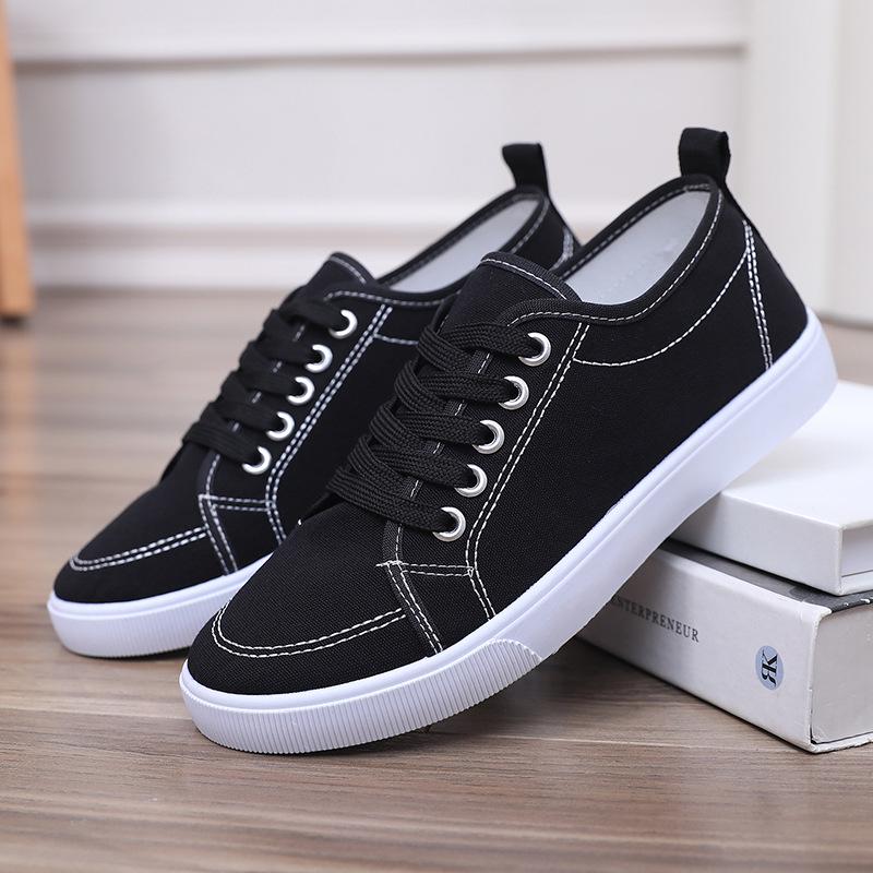Damen Atmungsaktive Canvas-Schuhe Frühling 2026 - Lässige Sneaker im koreanischen Stil