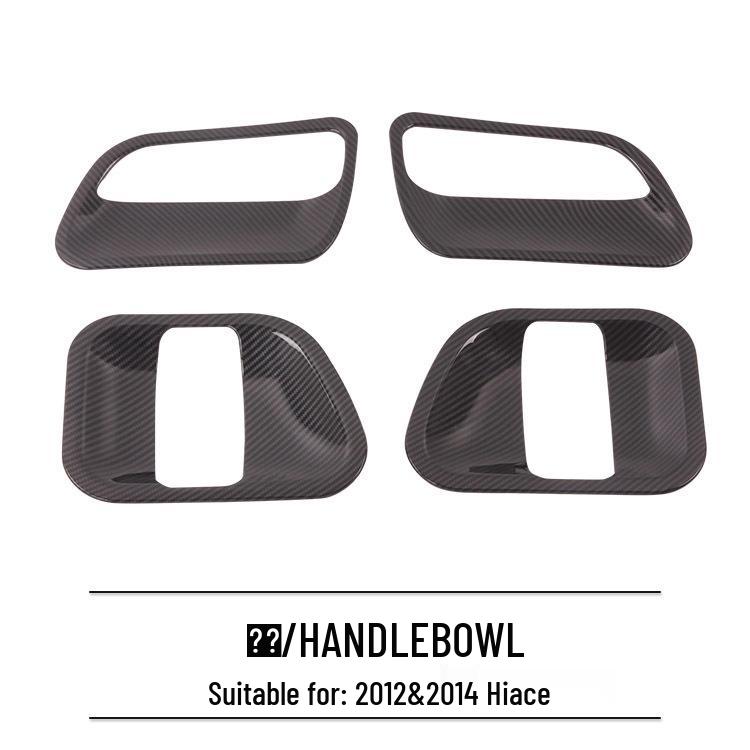 2005-2015 Hiace Carbon Hydrographic Outer Door Bowl Decor