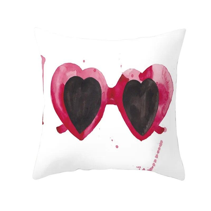 Happy Valentines Day LOVE Heart Față de pernă pentru cuplu Husă de pernă pentru canapea Husă de pernă pentru pat Husă de pernă Decor acasă Husă de pernă pentru mașină
