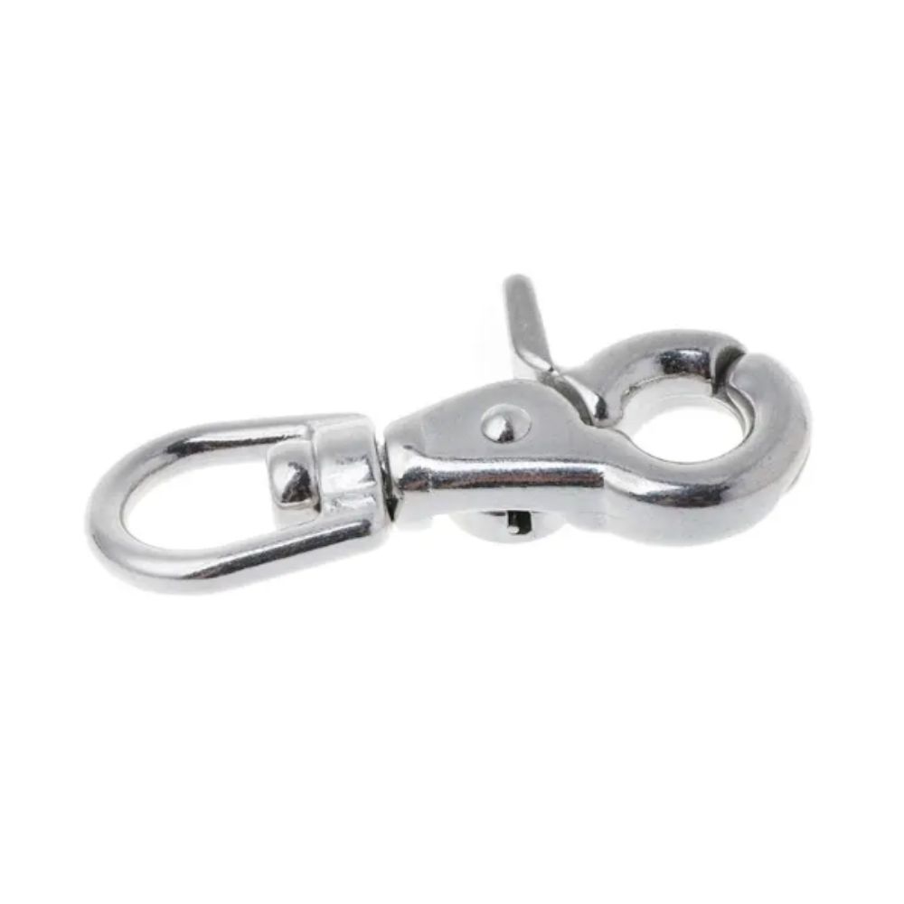 Electroplated Zinc Zinc Alloy Snap Hooks Zinc Zinc Zinc Alloy Material Spring Buckle Backpack Buckle Paracord Lanyard