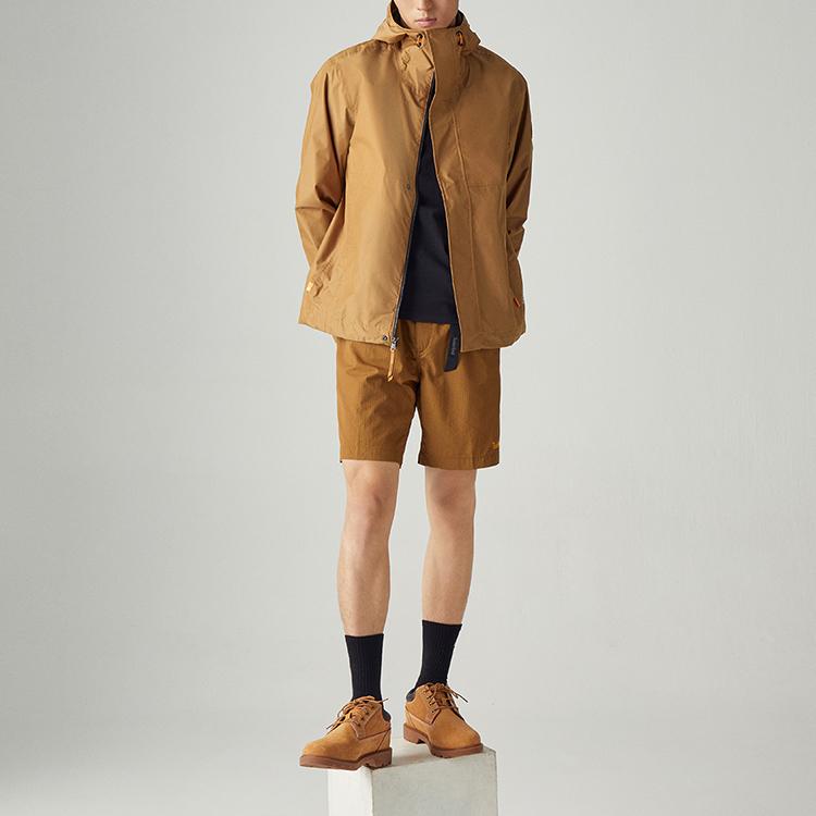 Timberland Упаковываемая повседневная куртка с капюшоном для отдыха на природе Мужские куртки Пшеничный A2EYF-P47