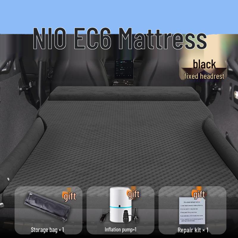 Compatible Air Mattress for NIO EC6 - Automatic Inflatable Trunk Bed, Rear Car Sleeping Mat
