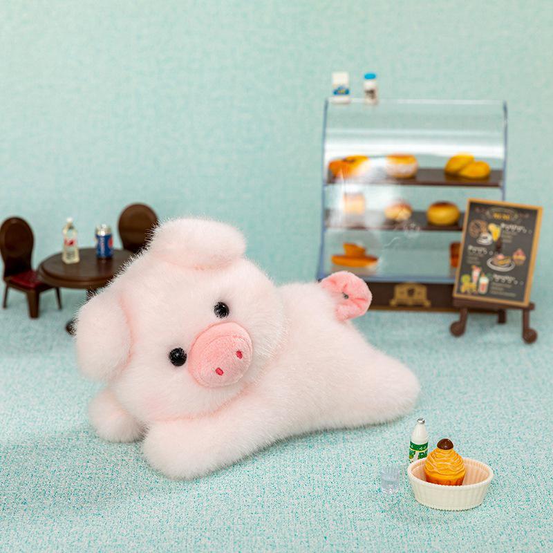 Adorable Desk Plush Animal Companion Series: Fox, Raka Koala, Lamb Toy Buddy 18cm