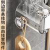 New Bathroom Toilet Knob Vacuum Suction Cup Strong Paste Non-punching Wall-mounted Mop Rack Storage Hanger