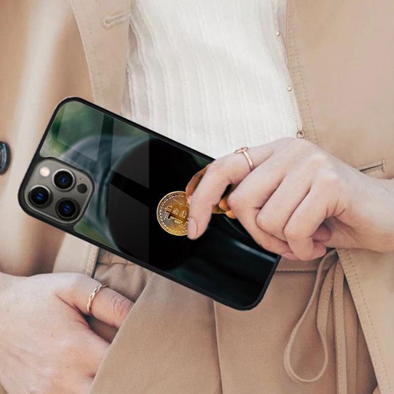

Bitcoin Magnetic Phone Case For APPLE iPhone 17 Air 16 14 13 12 Pro Max 15 Plus Wireless Charge With MagSafe Cover iPhone 14