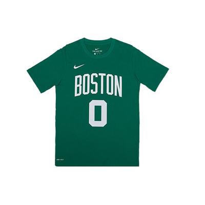 T-Shirt Letter Logo Breathable Sports Short Sleeve Kids Tops Green 3Z2B711F1-CELKW