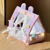 Doll Tent Bed Dollhouse Accessories Miniature Princess Furniture for Living Room Home