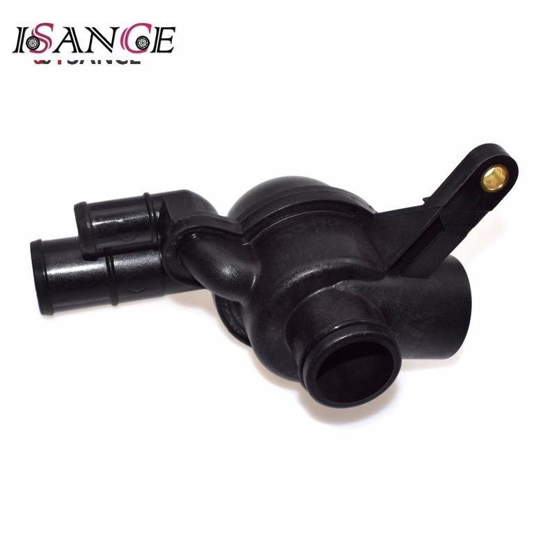 ISANCE Car Engine Coolant Thermostat & Housing PEM101050 / PEH101050 For MG MG ZS ZT ZT-T Rover 45 75 800 2.0 2.5 1999-2005