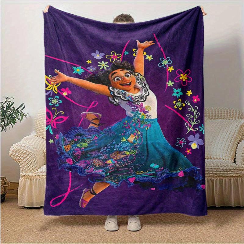 1pc, Mirabel's Magical Home Decor Blanket, Living Room, Bedroom, or Outdoor, Cozy Sofa Blanket Makes a Great Gift for Any Occasion. Ideal for Travel