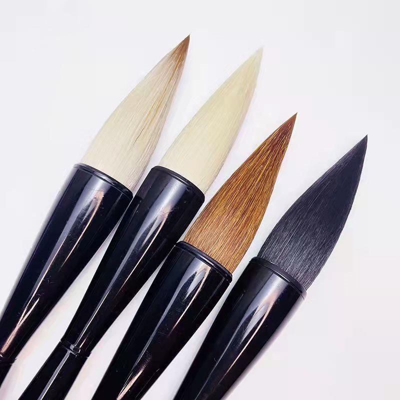 Large Chinese Calligraphy Brush: Wolf-Goat Hair for Writing Spring Festival Couplets and Large Characters