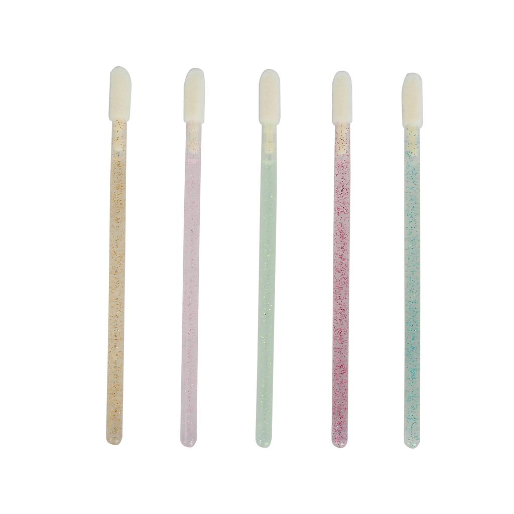 Disposable Crystal Mini Eco Friendly Portable Cosmetic Lipstick Lip Gloss Applicator Makeup Tool Exfoliator Scrub Lip Brush