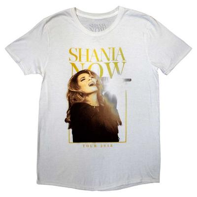 Camiseta Unisex Adulto Shania Twain Tour 2018 Foto Microfone