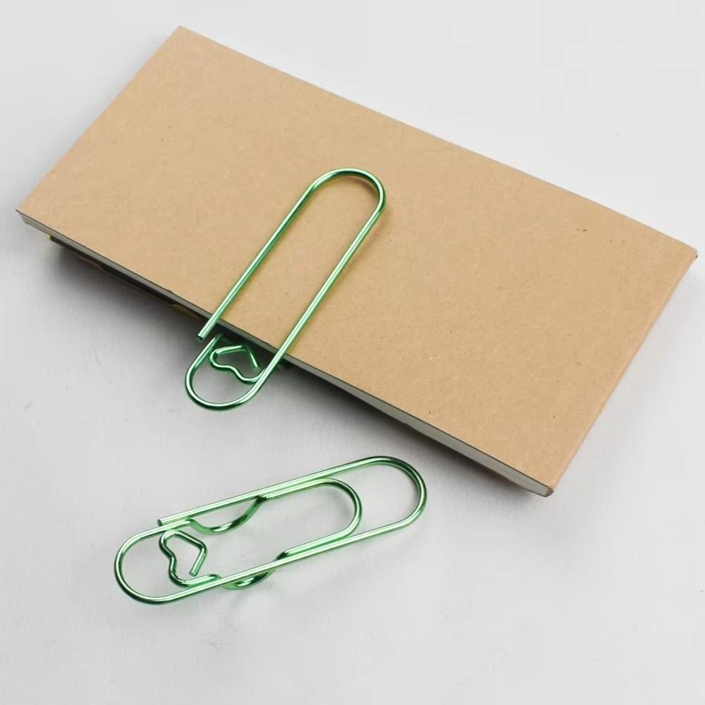 Love Model Paper Clips Metal Pen Holder Separator Pages Tags  School Supplies Accessories