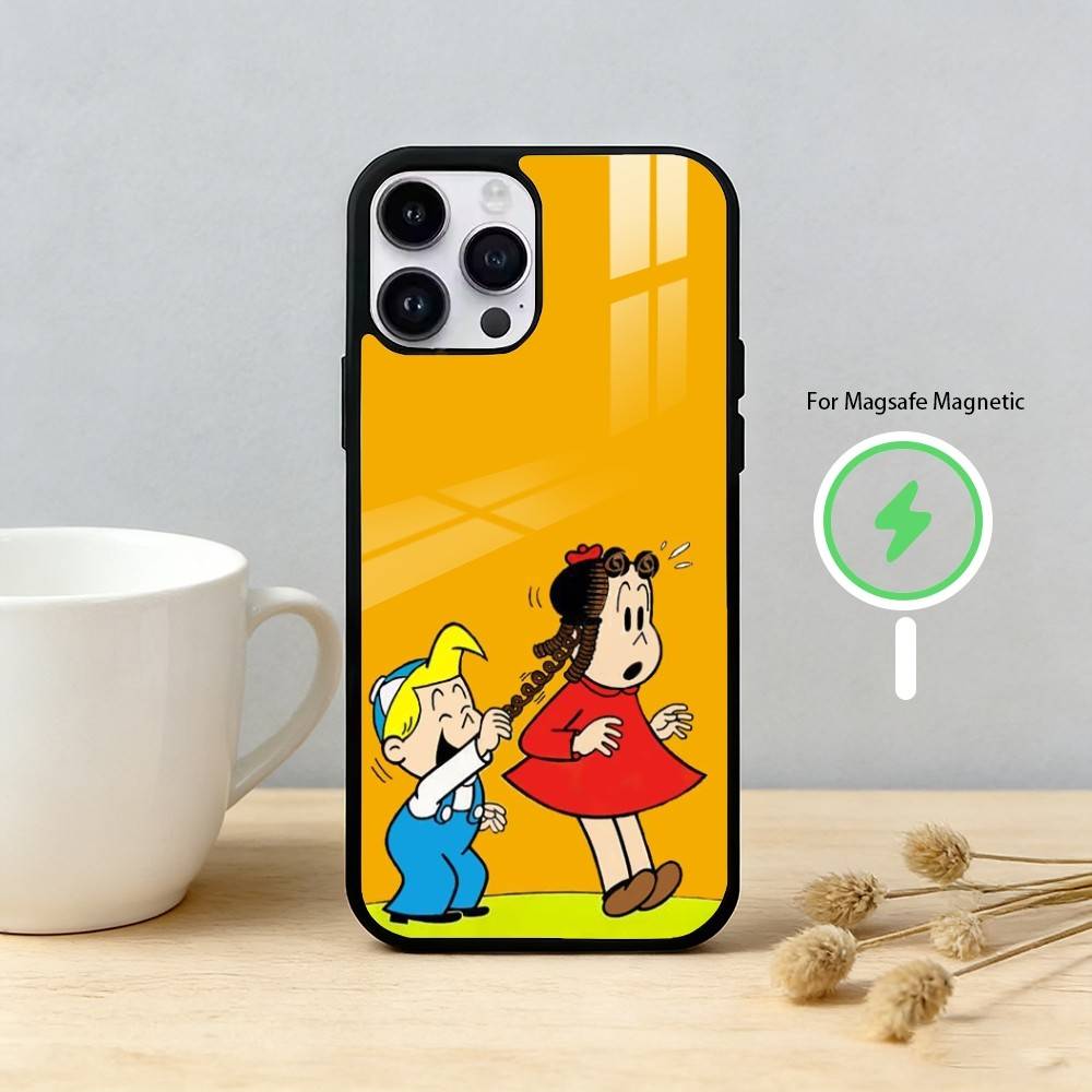 Cartoon The L-Little L-Lulu Show Phone Case For iPhone 17/16/15/14/13/12/Plus/Pro/Max for Magnetic Wireless Charging