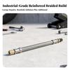 Inflation Tool Rust-Resistant Tire Pump Replacement Hose Portable for Garage