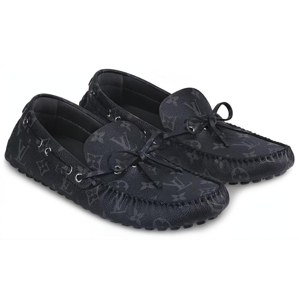 Louis Vuitton Arizona Moccasin Loafers 'Black' 1A441H