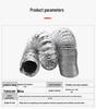 200mm Diameter Extendable Flexible Duct for Central Air Conditioning Ventilation with Reinforced Insulation