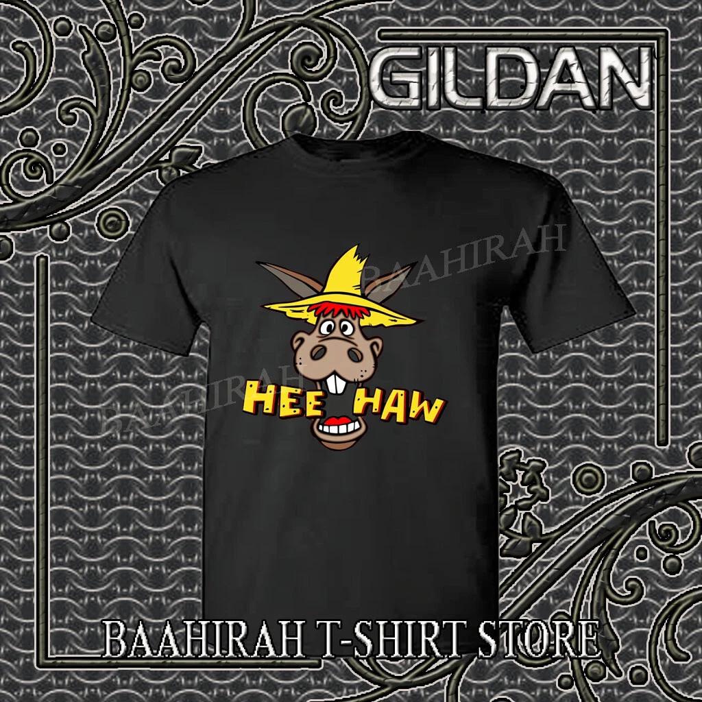 

New Shirt Hee Haw Tv Show Logo Funny T shirt Size S to 5XL S