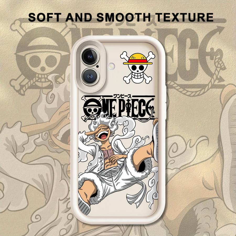 Custodia per Telefono Cool di One Piece Luffy per iPhone 17 Pro Max 14 16 12 Pro Air 13 15 Plus 11