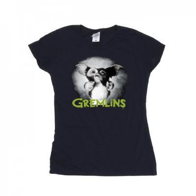 Womens/Ladies Scared Green Cotton T-Shirt