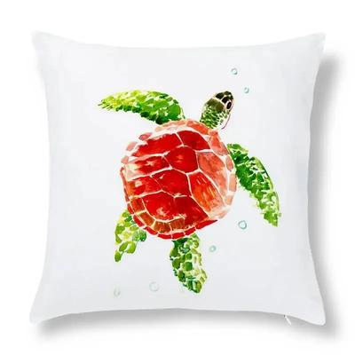 Luxury Home Decoration Pillowcase Car Living Room Sofa Cushion Cover Creative Small Animal Turtle Pattern Cushion Cover