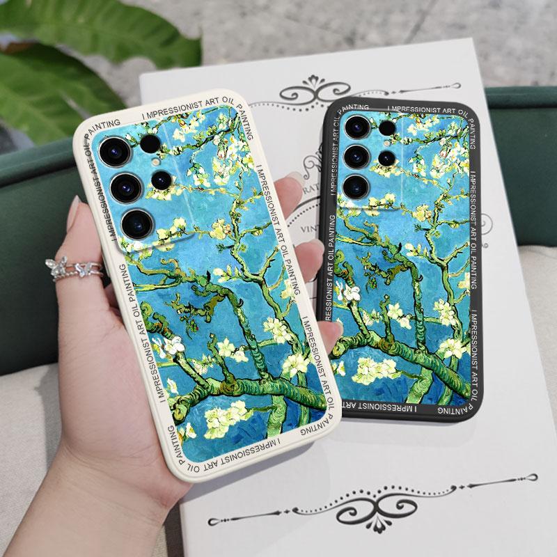 Äste Stretch Handyhülle Für Samsung Galaxy S25 FE S24 S23 S22 S21 S20 S10 S10E Ultra Plus Note 20 Ultra 10 9 Plus Hülle