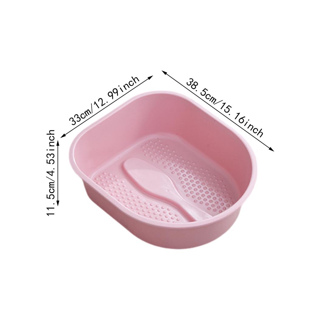Tina para Pies Baño de Pies Hogar Regalo Tina de Masaje Versátil Portátil Cubo de Masaje para Adultos Pies Secos Agrietados Hombres Pedicura Remojar los Pies