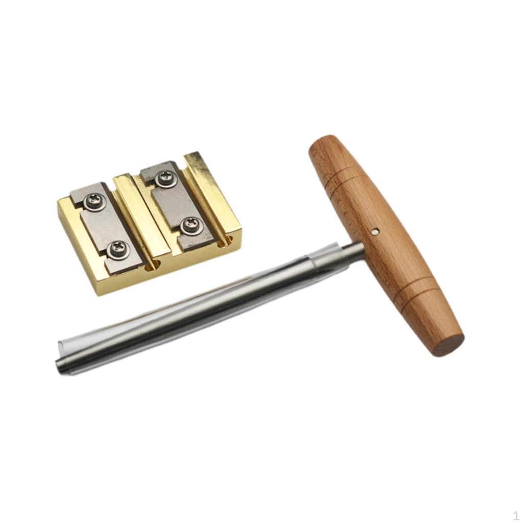 Violine Peg Loch Reibahle Set Rasiermesser Cutter Werkzeug