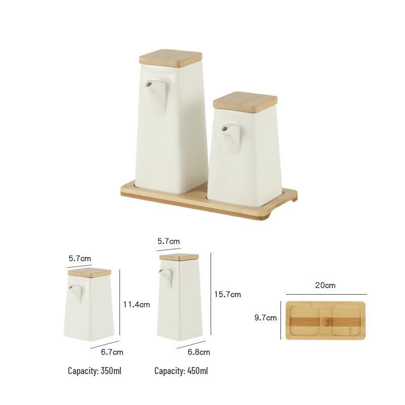 Nordic Ceramic Kitchen Seasoning Set