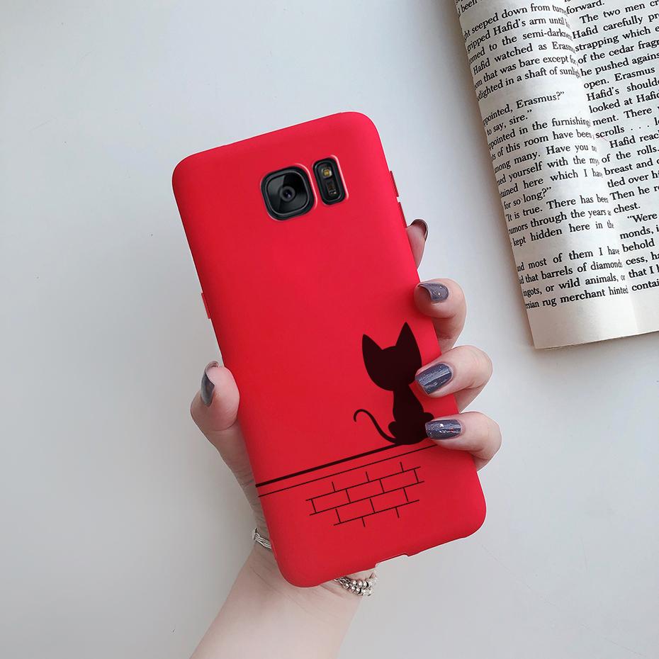 case for samsung galaxy s7 edge s7edge s 7 edge G930 G935F samsung s7 case phone silicone cute soft protective back cover cases