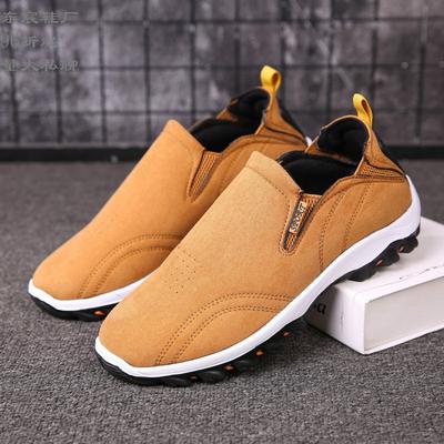 Mode Herrenschuhe Frühling Freizeitschuhe Slipper zum Hineinschlüpfen Bequeme Leichte Vulkanisierte Schuhe Outdoor Laufschuhe Walking Sneakers Wanderschuh