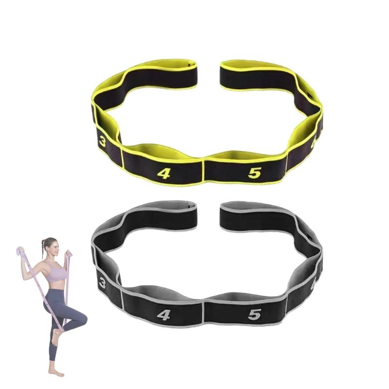 Tanz Yoga Dehnband Mit Nummer Fitness Widerstandsband Übung Zugband Für Pilates Tanz Gymnastik