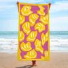 Telo da Spiaggia Senza Sabbia Asciugatura Rapida Morbido al Tatto Grande Stampa Floreale Microfibra Telo da Spiaggia Donna Uomo Viaggio Stile Bohemien