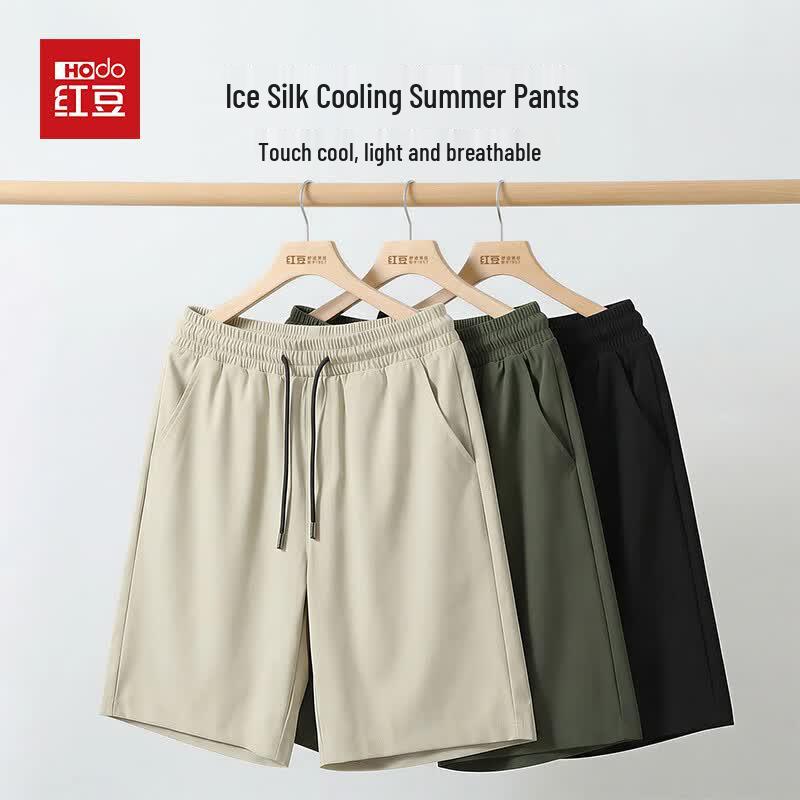 Hodo Men's Ice Silk Casual Shorts