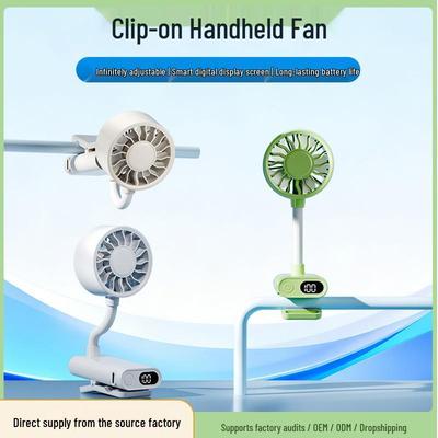 Portable 360° Clip-On Mini USB Fan for Outdoors and Umbrellas
