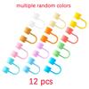 24Pcs Silicone Straw Tip Cover Dust-Proof Drinking Straw Reusable Drinking Straw Cap Cover for 8mm Multicolor Silicone Straw Cap