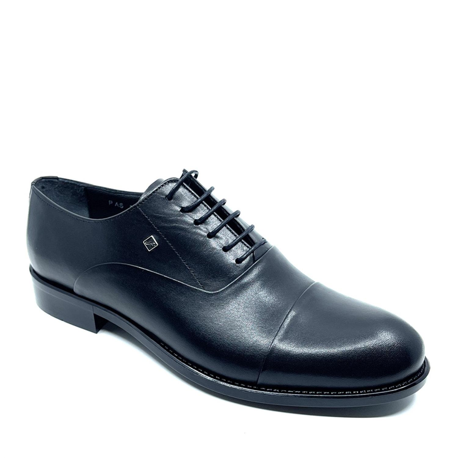 

Fosco Man Классическая обувь из 100% натуральной кожи с подошвой для инъекций 39 чёрный