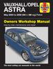 Libro Vauxhall/Opel Astra Petrol (May 04 - 08) Haynes Repair Manual