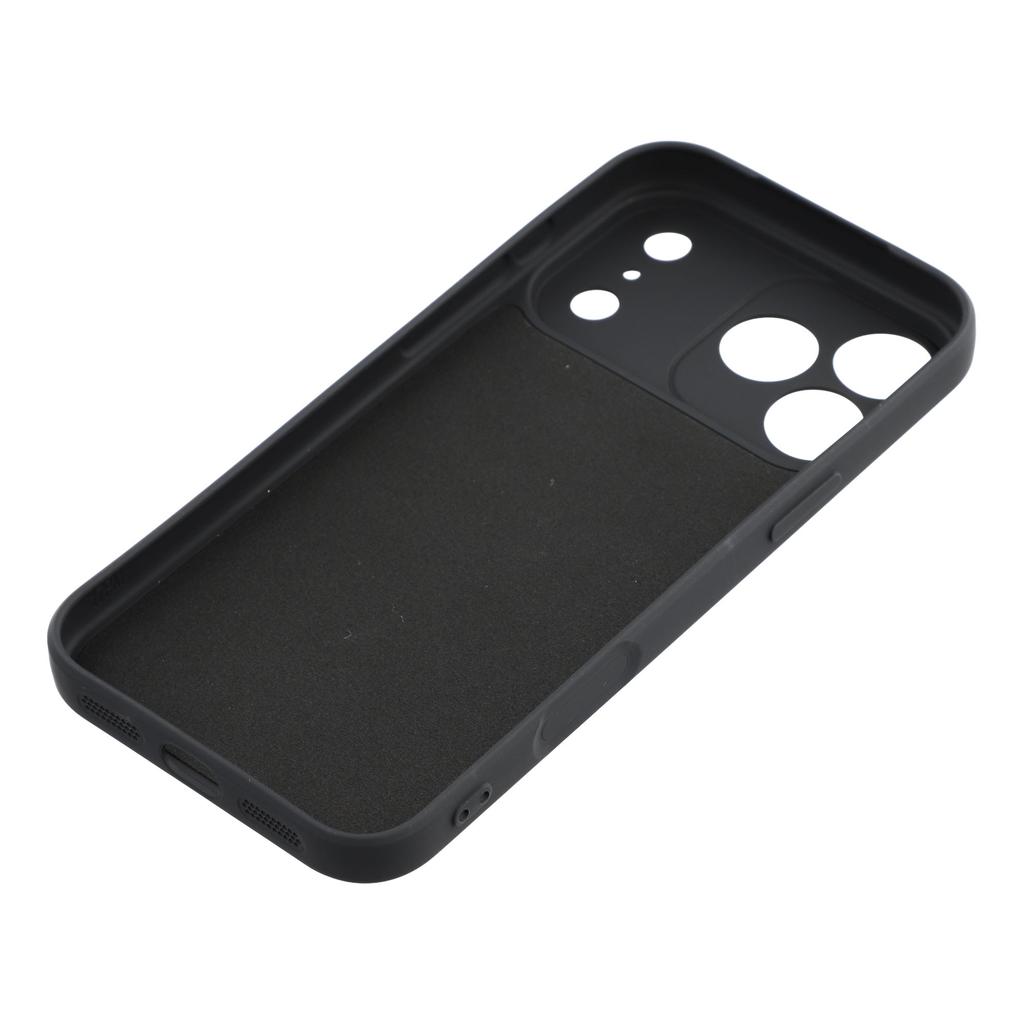 Etui na iPhone 17 Pro Max TPU Tył Miękkie Odporne na zarysowania Wyściółka z włókna Pokrowiec na telefon