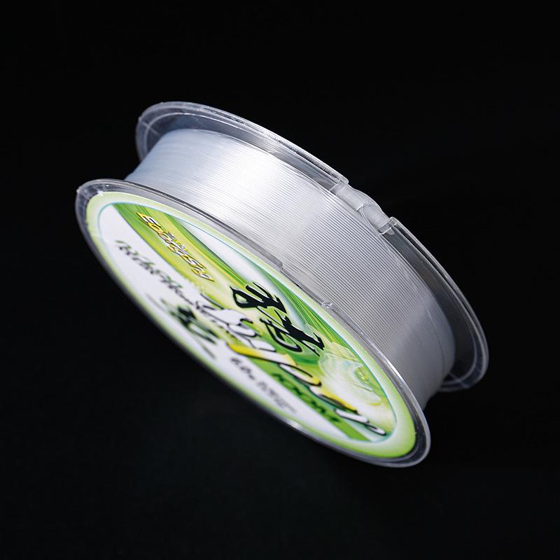 100m Transparent Nylon Fishing Line for Sea Rods - Durable Tackle for Hunting Fish