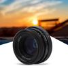 25mm F1.8 Mini CCTV C Mount Wide Angle Lens for Nikon Mirrorless Camera (black)