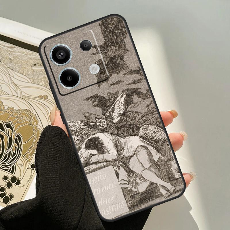 

Spain Francisco Goya Art Case For Xiaomi Redmi Note 14 12 11 9 10 13 Pro 9S 10S 11S 12S Redmi 14C 10C 12C 13C Cover Redmi Note 13ProPlus