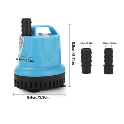 Aquarium Suction Circulating Pump Quiet Operation High Efficiency Bottom Suction Pump for Aquarium Water Change