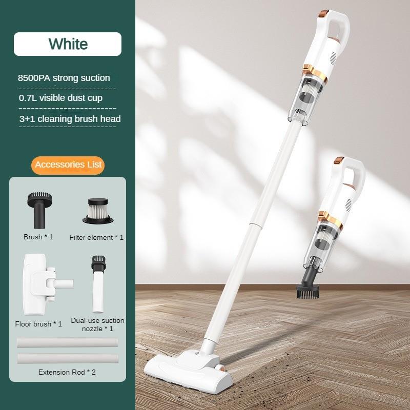 

Электрический пылесос высокой мощности 550 Вт, беспроводной ручной, для удаления клещей, бытовой, маленький, портативный, для уборки белый