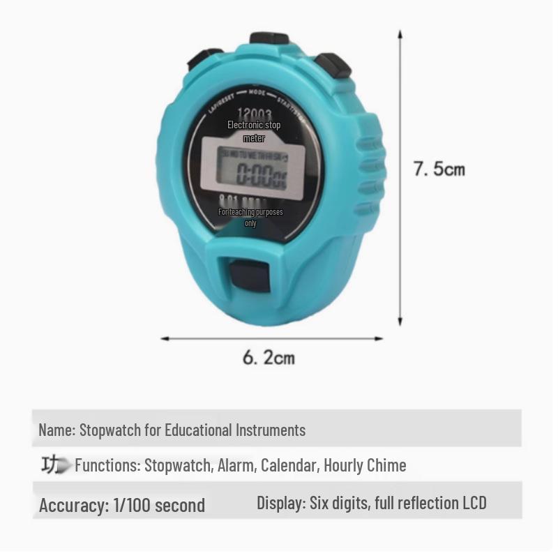 Electronic Stopwatch for Primary School Physics Experiments - Inclined Plane Timing Tool Standard